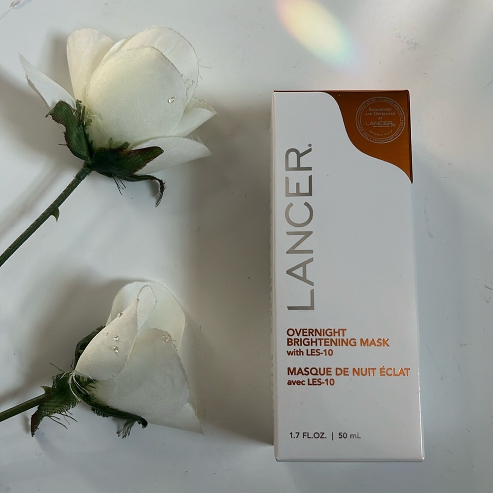 NEW Lancer Overnight Brightening Mask 1.7 OZ